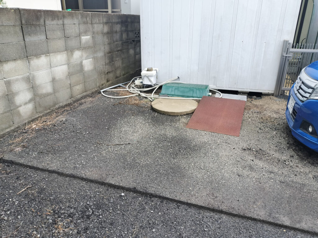 掘井戸新設工事（松山市東野）