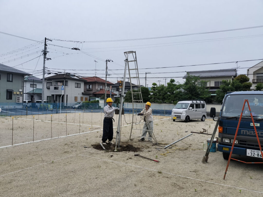 家庭用打抜き井戸新設（松山市内）